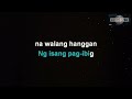 ngayong nandito ka divo bayer karaoke version