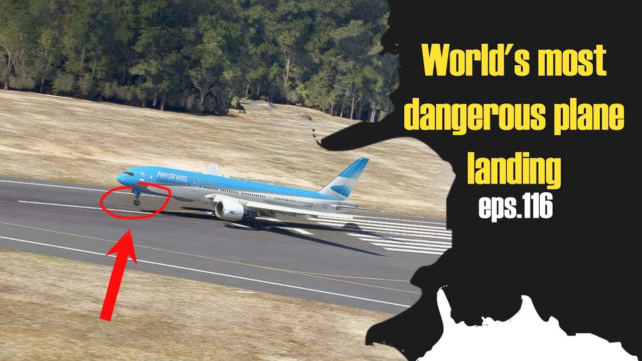 World's Most Dangerous Plane Landing Eps 116 - YouTube