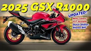 2025 SUZUKI GSX R1000, New Colors and Advanced Features‼️