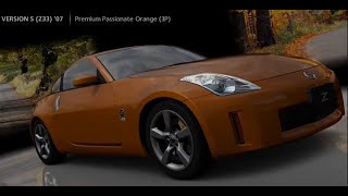 【GT5】 日産 フェアレディZ Version S (Z33) '07 ,Premium Passionate Orange(3P),