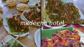 madeena hotel hoskote bangalore | the food and ambience 👍must try