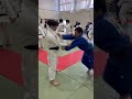 【 柔道2225】柔道の稽古、打ち込み（内股）　　　　　　　　　　　　　judo practice driving uchimata 柔道