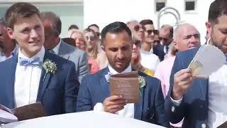 A wedding at the Estrella del Mar