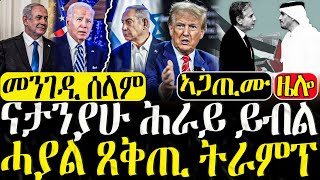 Dasna Tv | (እዋናዊ ዛዕባ) - ናታንያሁ ሕራይ ይብል - 15/01/2025