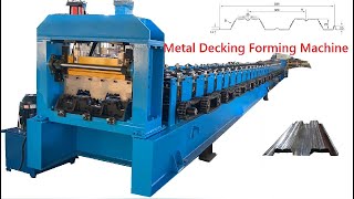 【ZHONGTUO】Metal Decking Rolling Forming Machine for Jordan