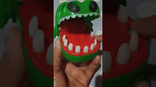 BabyCroc bite me 😁 #shortviral #croctoy