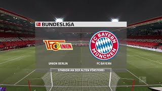 ⚽ Union Berlin vs Bayern Munich ⚽ | Bundesliga (30/10/2021) | Fifa 21