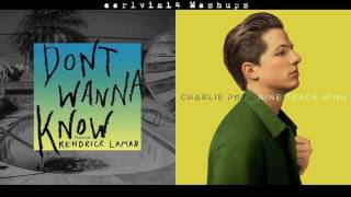Dont Wanna Know Vs We Dont Talk Anymore Mashup - Maroon 5 And Charlie Puth - Earlvin14 Official