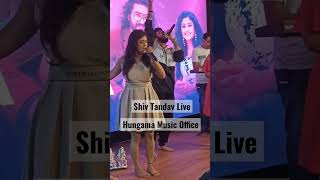 Shiv Tandav Live | At Hungama Music Office | Hungama Spotlight #sachetparampara #shorts #spreadsmile
