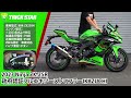 【ninja zx 25r 2023 】政府認証フルエキゾーストマフラーikazuchiサウンドチェック！！