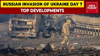 War Knocking On The Doors Of Kyiv; Zelenskyy Warns Putin At EU Address | Top Developments