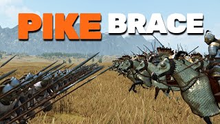 What units can PIKE BRACE in Bannerlord? (Spear Bracing)