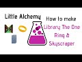 Little Alchemy-How To Make Library, The One Ring & Skyscraper Cheats & Hints