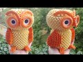 How to make 3d origami owl v2 | DIY paper owl home decoration