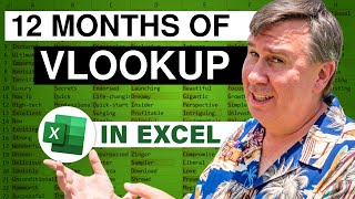 Excel - Replace 12 VLOOKUP with 1 MATCH - Episode 2028