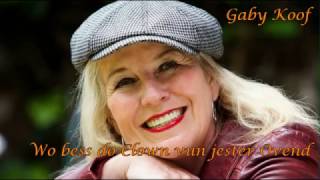 Gaby Koof - Wo bess do Clown vun jester Ovend