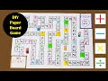 DIY Paper board game | Maths Board game | @CraftStack