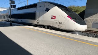 Quelques TGV à Belfort - Montbéliard TGV