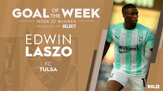 A Golazo from Laszo 💯 | USL Championship Goal of the Week, Week 22 Winner