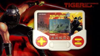 Tiger Electronics ninja gaiden III 1991(忍者龙剑传3黄泉方舟）实机演示