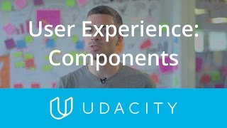 User Experience Components | UX/UI Design | Product Design | Udacity