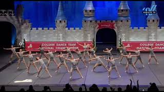 Texas Tech University Dance Team 2025 UDA College Dance Team Nationals Jazz Routine - Perlims