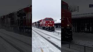 New CPKC livery unit and KCS Grey Ghost on CPKC 112 ft. @mtlrailfan