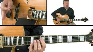 🎸Jazz Guitar Lesson - ii-V Rootless Voicings Demo: Comping Study 10 - Tom Dempsey