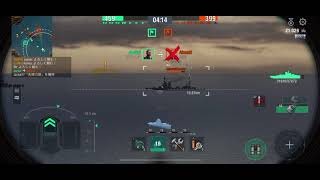 【wows Blitz】ドイツ戦艦バイエルンに乗ってみた