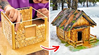 DIY MINIATURE HOUSE || Amazing Miniature Hacks And Crafts