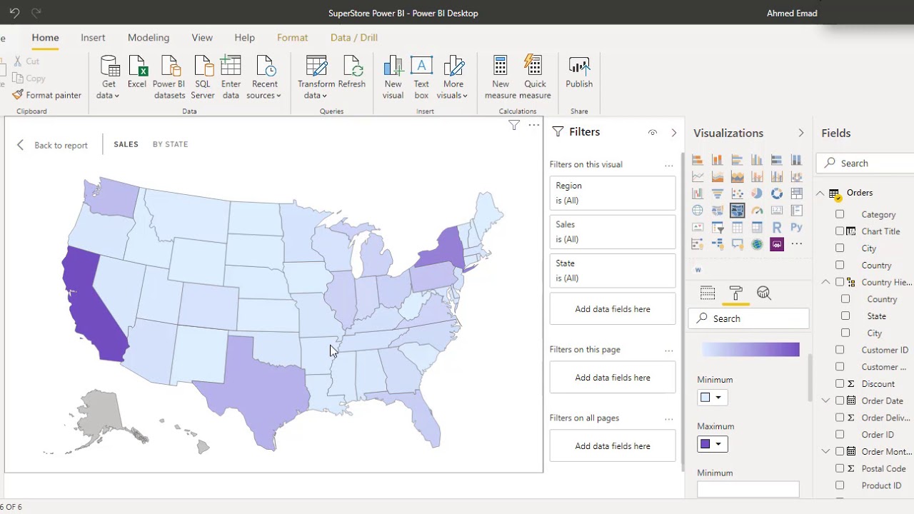 Types Of Maps In Power Bi