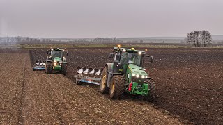 Big ploughing - 2X 8R + Lemken diamant 11 - PD Bátorové Kosihy