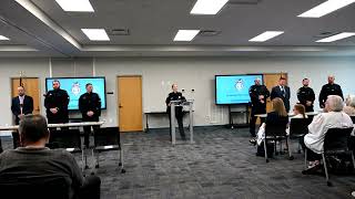 MBPD Promotional swearing in 4.19.24.