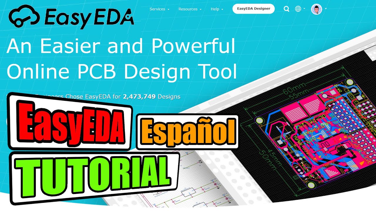 Tutorial EasyEDA Completo + Crear Componente | Consejos - YouTube