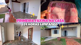 PRIMEIRA FAXINA NA CASA NOVA ANTES DA MUDANÇA | DEIXAMOS TUDO LIMPINHO + RECEBIDOS GOCASE + TOUR 💖✨