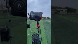 Aputure LS 1200D PRO and Aputure 600d Pro ready to light football game scene.#shorts