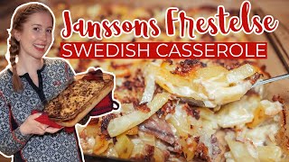 Janssons Frestelse (Swedish Potato Casserole Recipe)