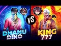 King 777 FF vs @DhanuDinoo | 1vs1|Free fire 🔥