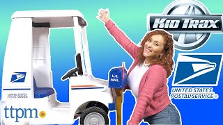 USPS Mail Delivery Truck Battery-Powered Ride-On from KidTrax Review!