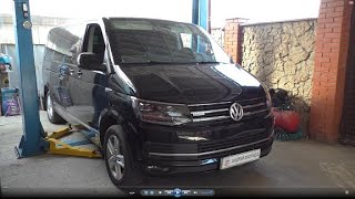 Замена масла в ГУР на VW Transporter T6  Фольксваген Транспортер 2,0 TDI 2017