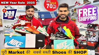 Real Shoe King Delhi | 7A Quality Shoes | Cheapest Shoe Market In Delhi | Wholesale/ Retail | Shoes😱