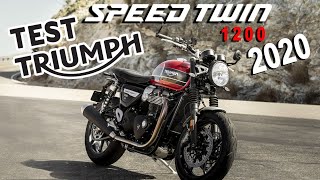 TEST/ESSAI COMPLET TRIUMPH SPEED TWIN 1200 2020 |  PASSION RIDES