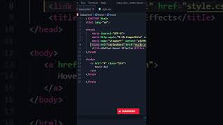 CSS Button Hover Animation Effects #shorts