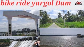 Yargol dam 🏍 budikote Dam with  friend #yargol Dam #budikote#