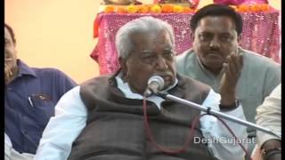 Keshubhai Patel visits Vishwa Hindu Parishad (VHP) head quarter in Gujarat, addresses the workers