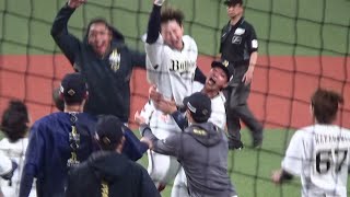 【現地映像】オリックス紅林弘太郎選手のサヨナラ打で2024年シーズン初のカード勝ち越し！【2024.4.11 オリックス vs 東北楽天 ３回戦 ＠京セラドーム大阪】