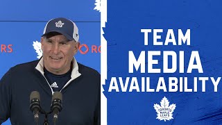 Maple Leafs Media Availability | Pregame vs Philadelphia Flyers | January 05, 2025