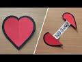 DIY - Happy birthday card | Handmade Heart Birthday Card