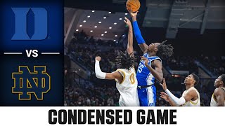 Duke vs. Notre Dame Condensed Game | 2023-24 ACC Men’s Basketball