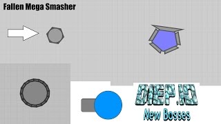 Diep.io EPIC NEW BOSSES! Fallen bosses+pentagon boss! New boss ideas!